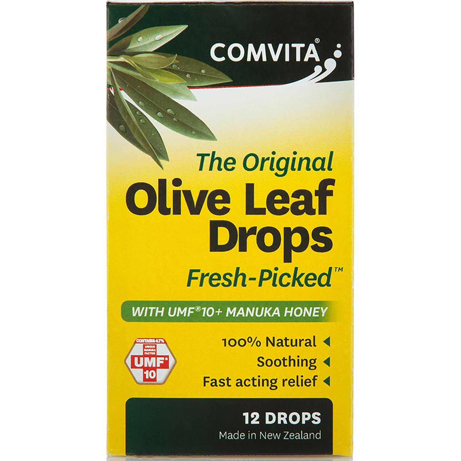 Comvita Olive Leaf Extract Drops, 12 ea