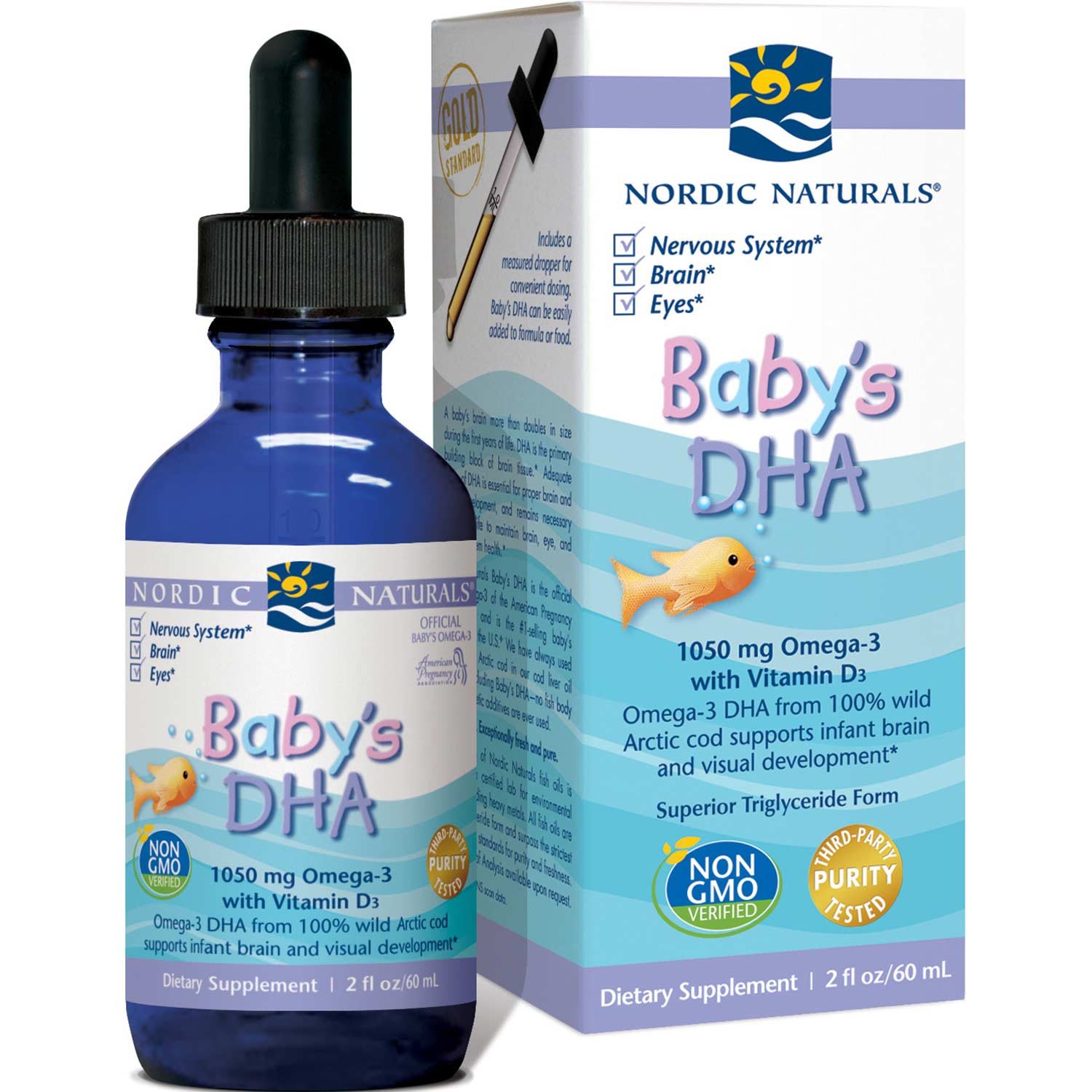 Nordic Naturals Baby's DHA, 60 ml