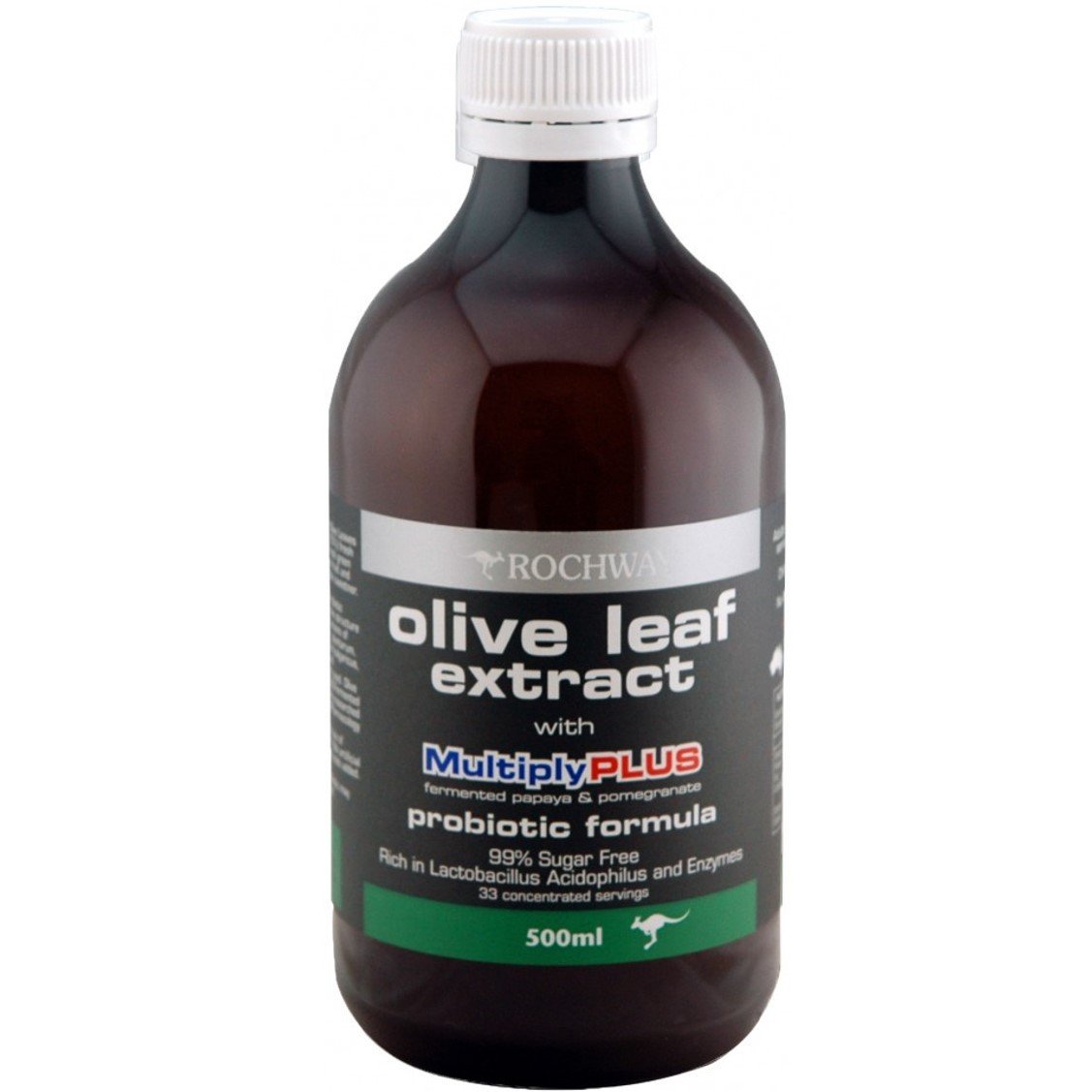 Rochway Olive Leaf Extract with MultiplyPlus, 500ml