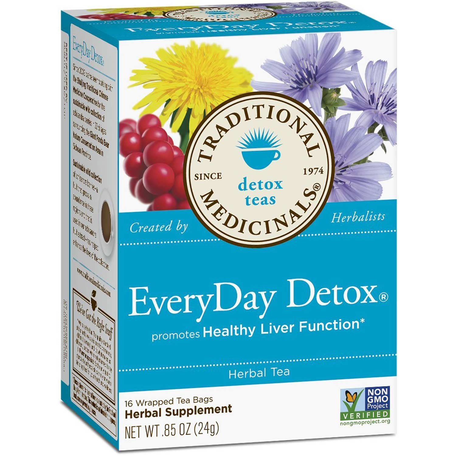 Traditional Medicinals EveryDay Detox Tea, 16 bags