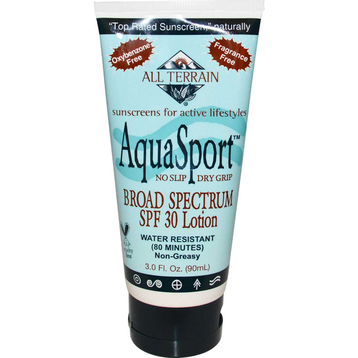 All Terrain Aquasport SPF 30 Sunblock, 90ml