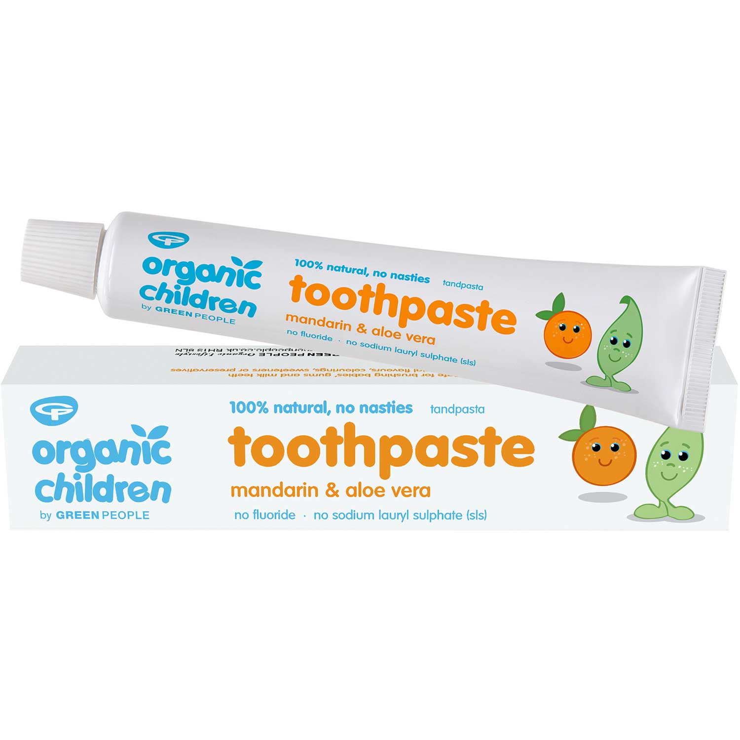 Green People Organic Children Mandarin Toothpaste, 50ml