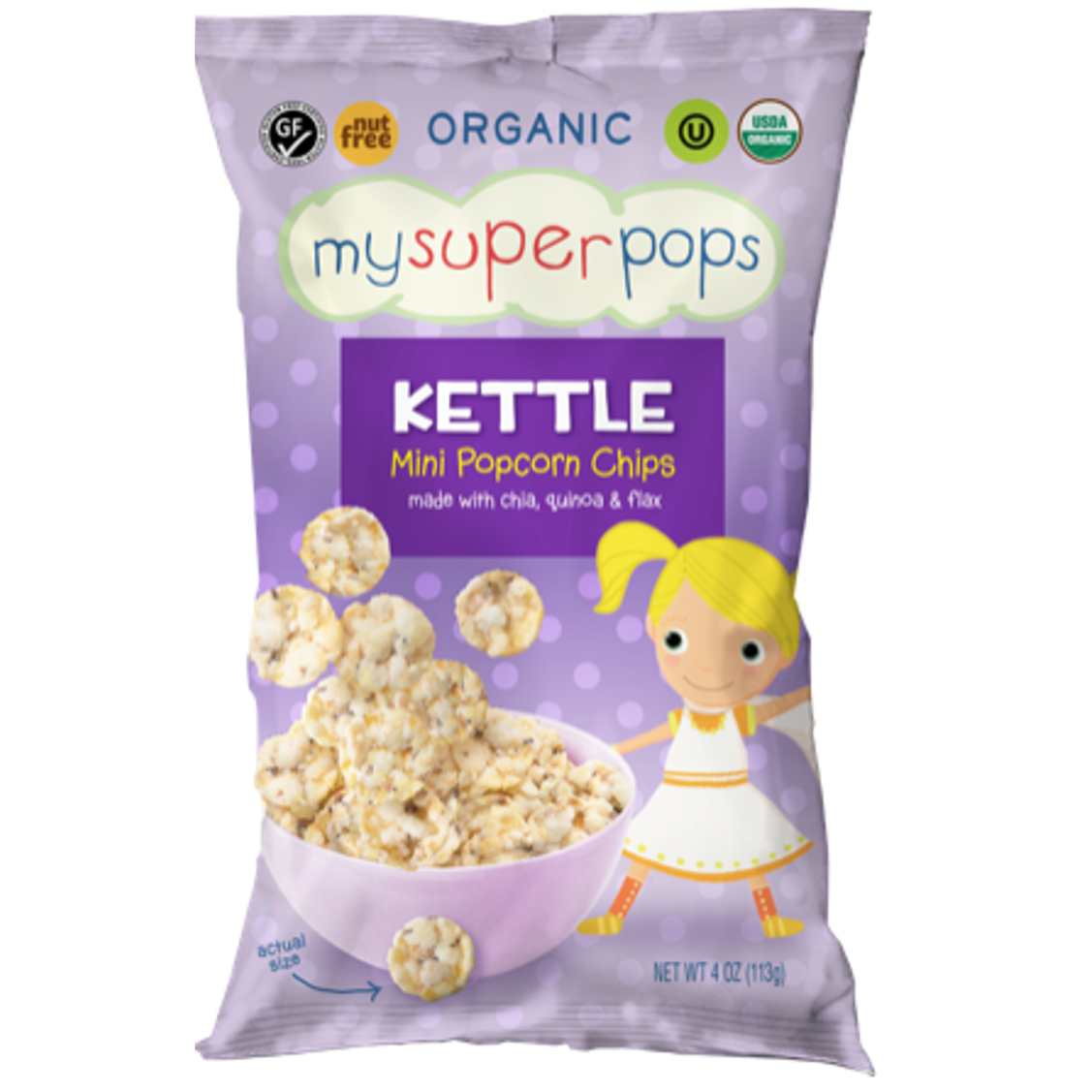 My Super Foods,MySuperPops- Kettle,113g