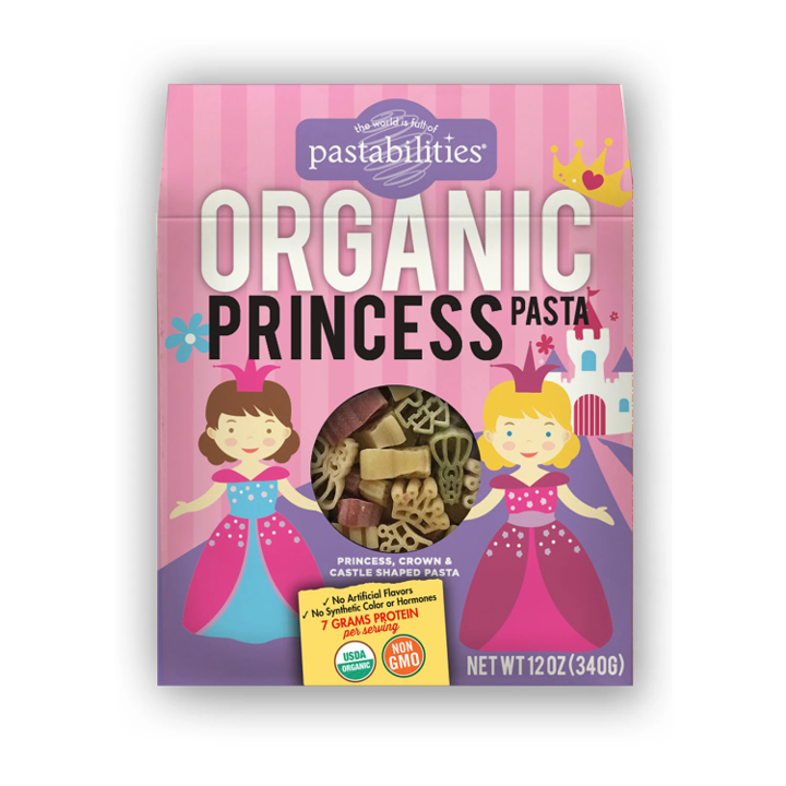 Pastabilities Organic Princess Shaped Pasta, 340g