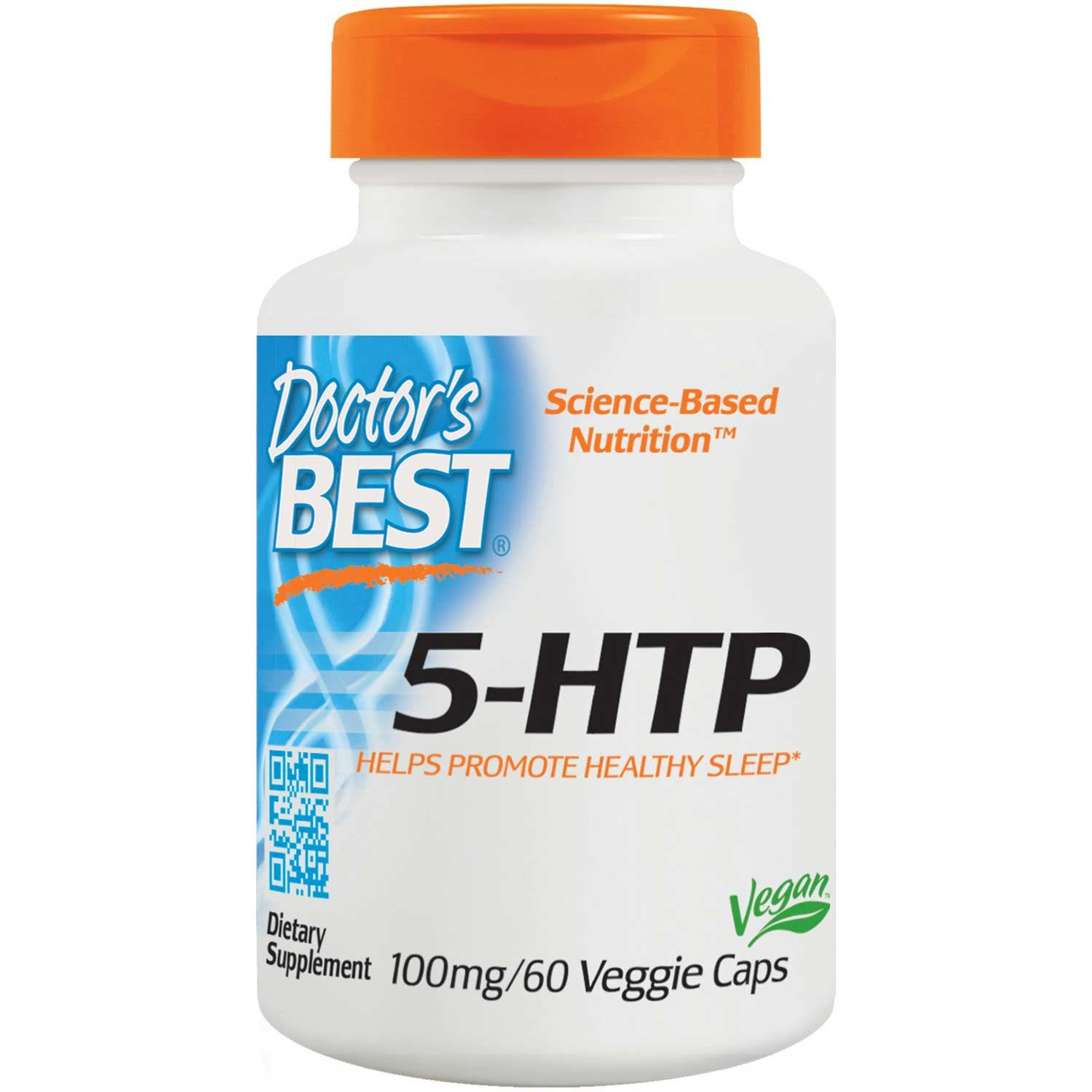 Doctor's Best 5-HTP 100 mg, 60 vcaps