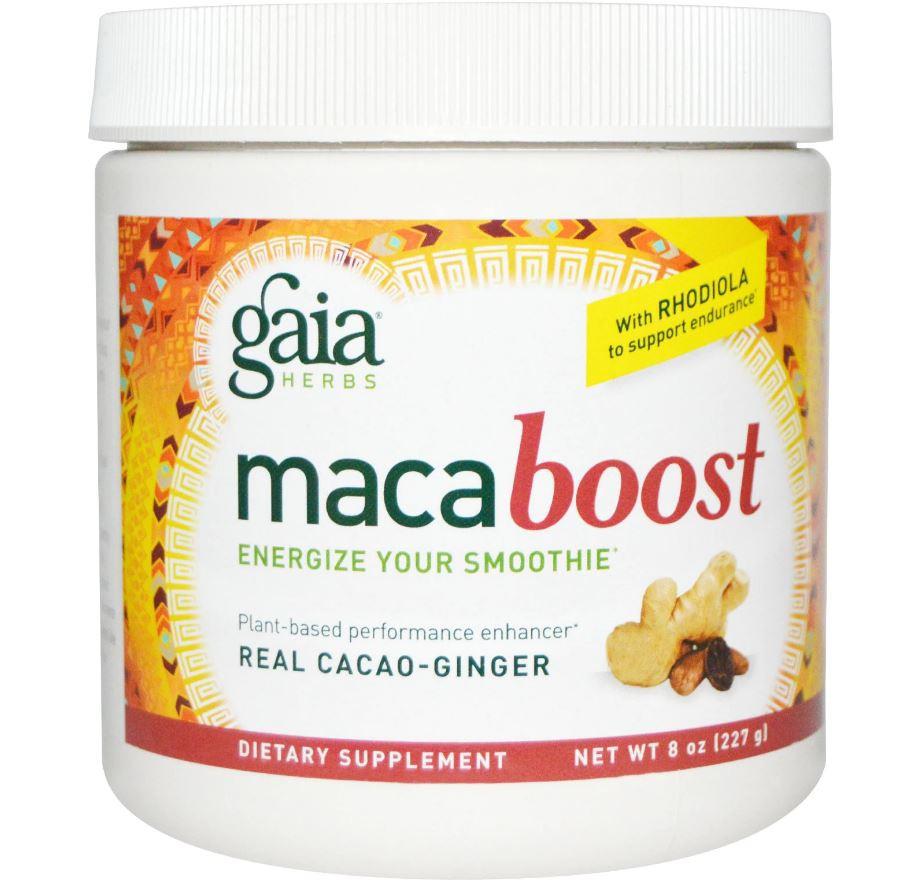 Gaia Herbs MacaBoost with real Cacao-Ginger, 227g
