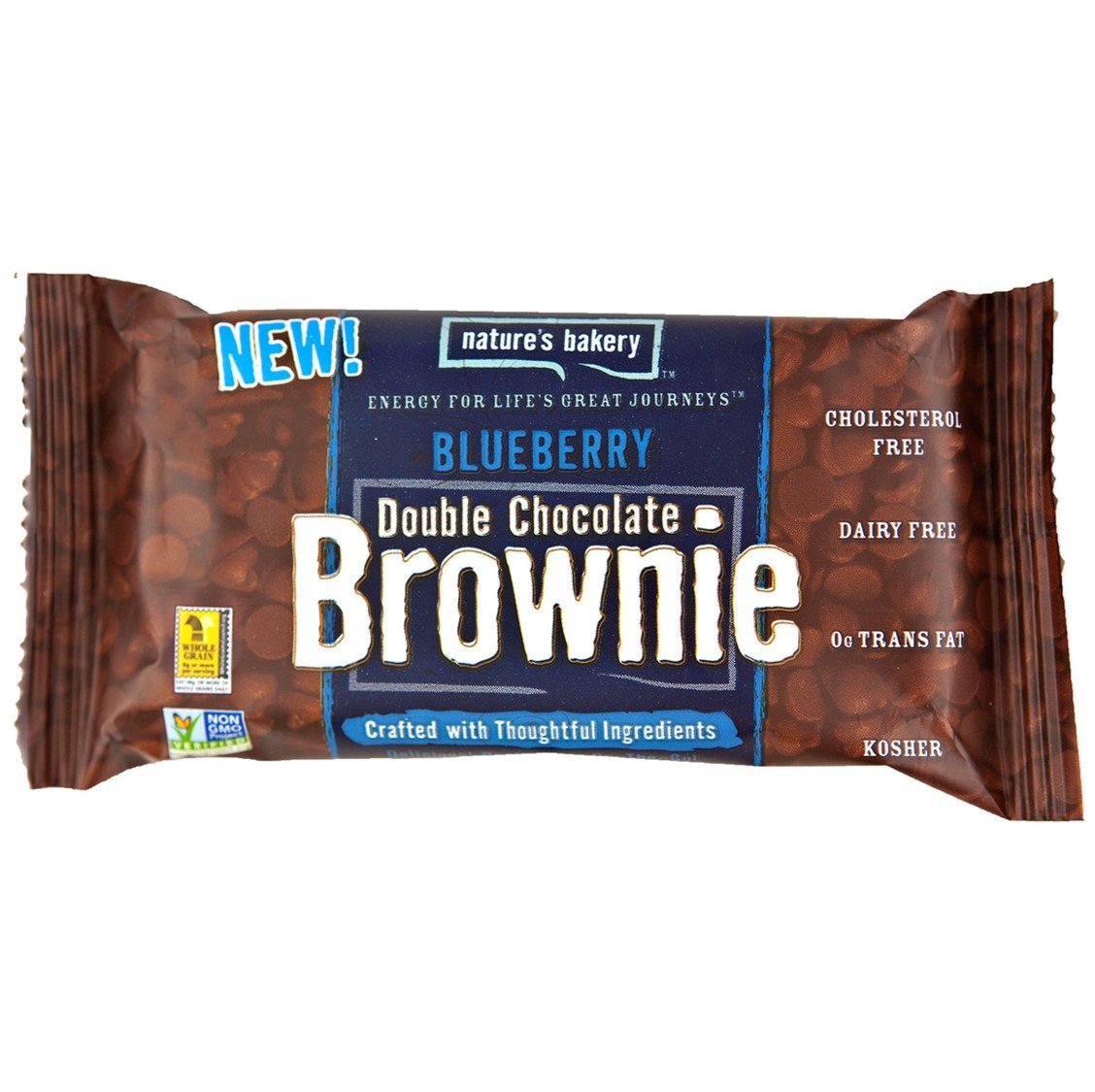 Nature's Bakery Double Chocolate Brownie Blueberry Bar (Whole Wheat), 57g