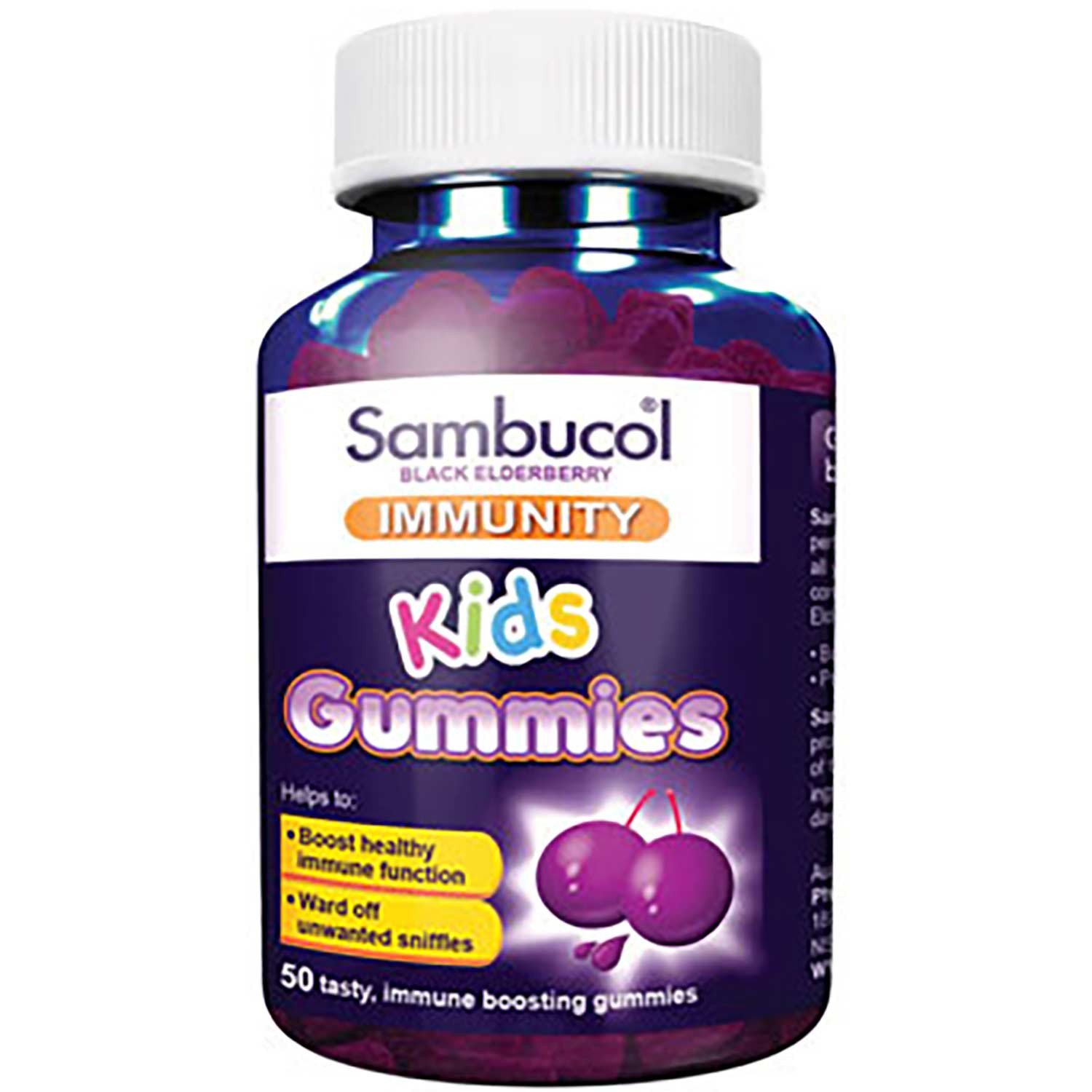 Sambucol Kids Immunity Gummies (AUS Version), 50 gums