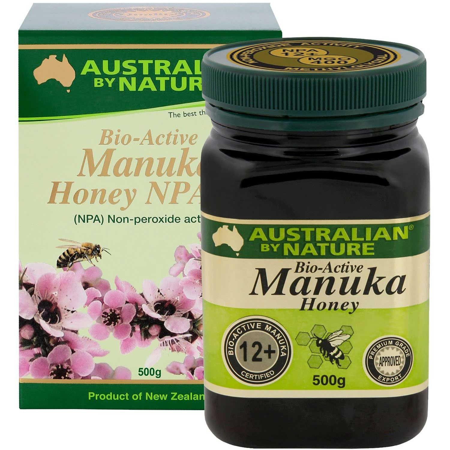 Australian By Nature Bio-Active Manuka Honey NPA 12+, 500 g