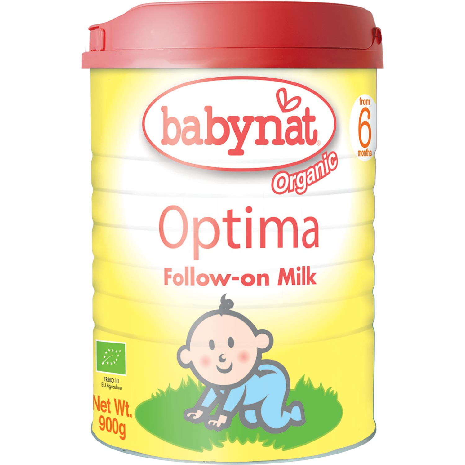 Babynat Organic Optima Follow-On Milk (6 mos. onwards), 900 g