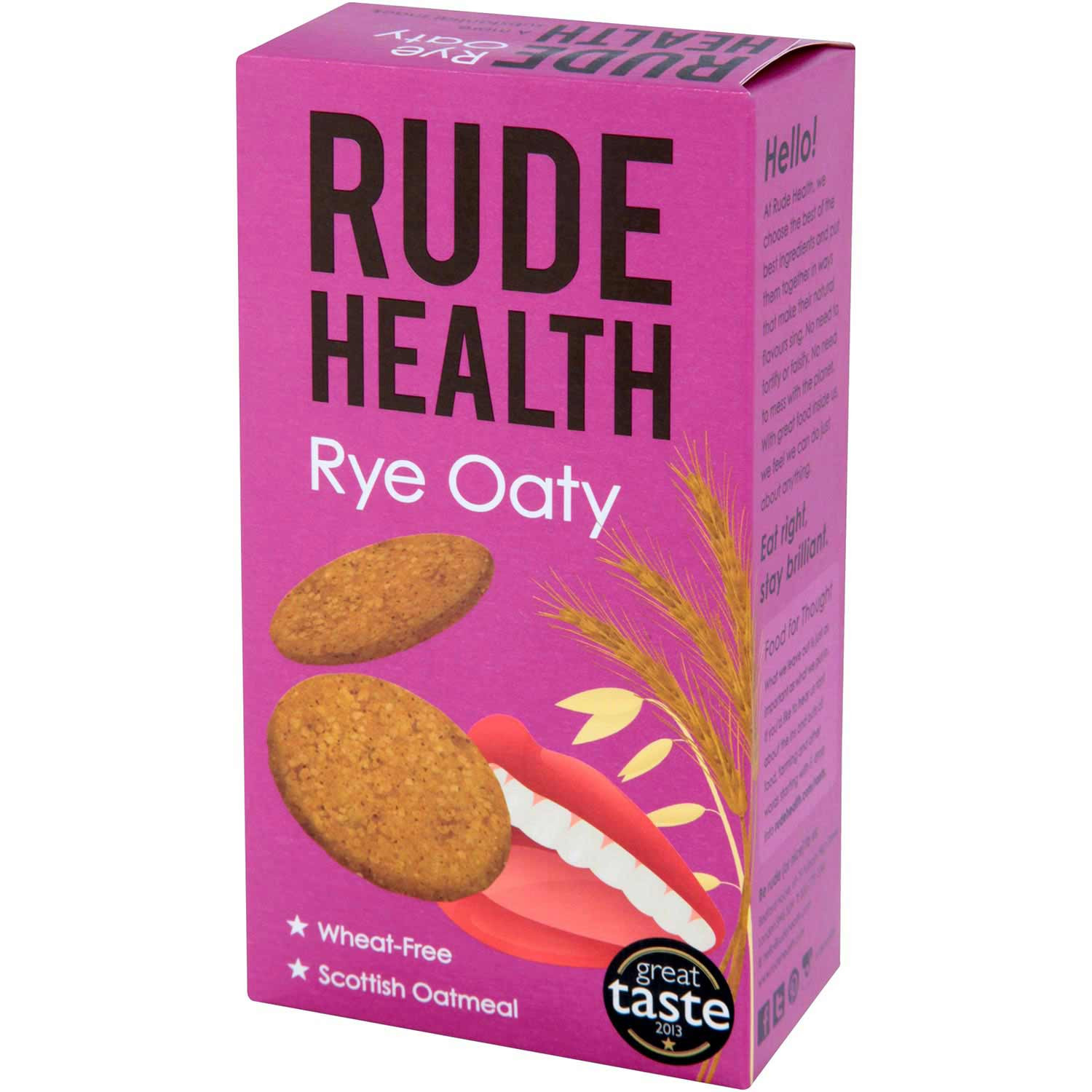 Rude Health Oat - Rye, 200g