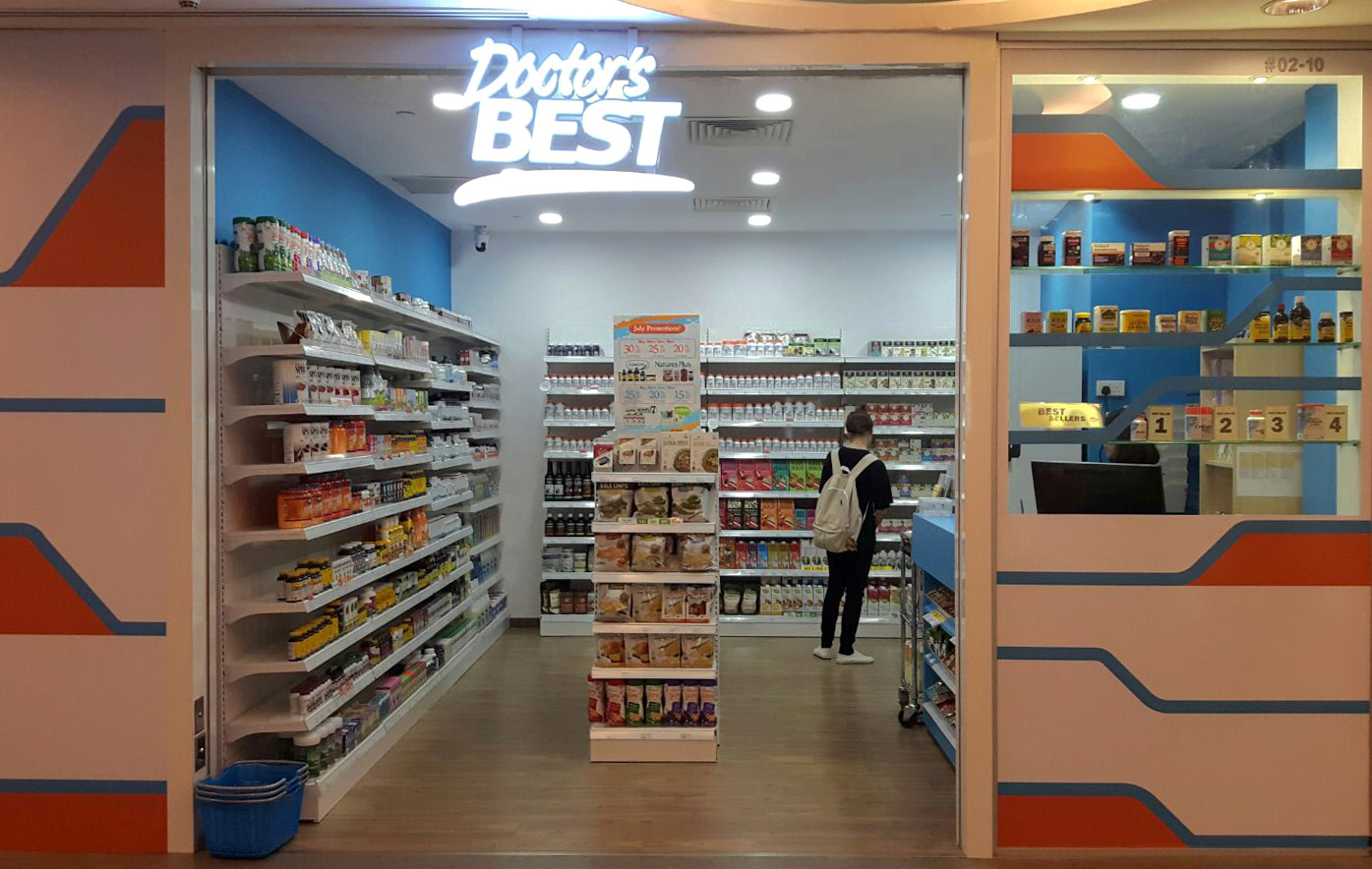 Doctor’s Best shop opened by Pink of Health at Novena Square